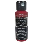 DecoArt Americana Multi-Surface Satin Acrylic Paint - Red Barn
