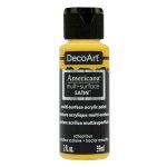 DecoArt Americana Multi-Surface Satin Acrylic Paint - School Bus