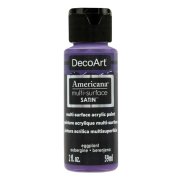DecoArt Americana Multi-Surface Satin Acrylic Paint - Eggplant