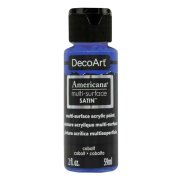 DecoArt Americana Multi-Surface Satin Acrylic Paint - Cobalt