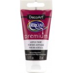DecoArt Americana Premium Acrylic Paint - Quinacridone Red