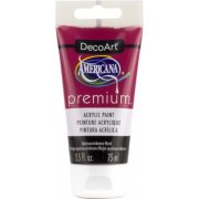 DecoArt Americana Premium Acrylic Paint - Quinacridone Red