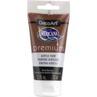 DecoArt Americana Premium Acrylic Paint - Burnt Sienna