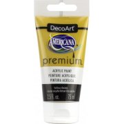 DecoArt Americana Premium Acrylic Paint - Yellow Oxide