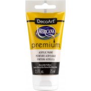 DecoArt Americana Premium Acrylic Paint - Diarylide Yellow
