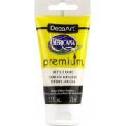 DecoArt Americana Premium Acrylic Paint - Hansa Yellow Medium