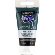 DecoArt Americana Premium Acrylic Paint - Phthalo Green-Blue