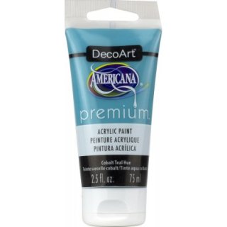 DecoArt Americana Premium Acrylic Paint - Cobalt Teal Hue