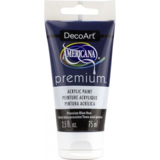 DecoArt Americana Premium Acrylic Paint - Prussian Blue Hue