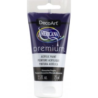 DecoArt Americana Premium Acrylic Paint - Dioxazine Purple