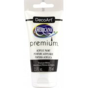 DecoArt Americana Premium Acrylic Paint - Titanium White