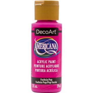 DecoArt Americana Acrylic Paint - Fuchsia Pop
