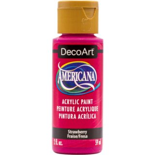 DecoArt Americana Acrylic Paint - Strawberry