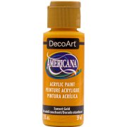 DecoArt Americana Acrylic Paint - Sunset Gold