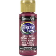 DecoArt Americana Acrylic Paint - Burgundy Wine (Transparent)