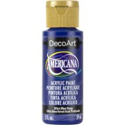 DecoArt Americana Acrylic Paint - Ultra Blue Deep