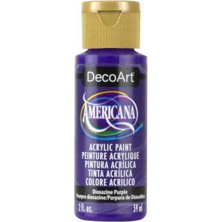 DecoArt Americana Acrylic Paint - Dioxazine Purple (Transparent)