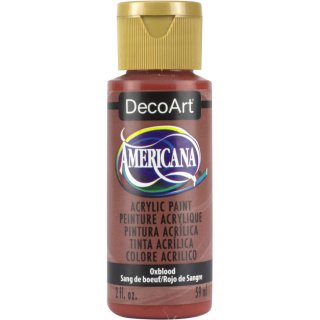 DecoArt Americana Acrylic Paint - Oxblood