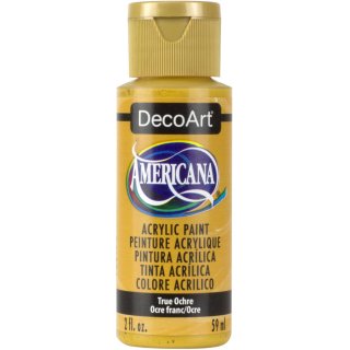 DecoArt Americana Acrylic Paint - True Ochre