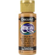 DecoArt Americana Acrylic Paint - Honey Brown