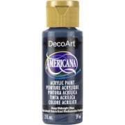 DecoArt Americana Acrylic Paint - Deep Midnight Blue