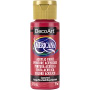 DecoArt Americana Acrylic Paint - Santa Red