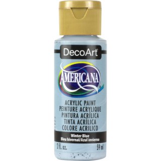 DecoArt Americana Acrylic Paint - Winter Blue