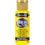 DecoArt Americana Acrylic Paint - Bright Yellow