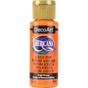 DecoArt Americana Acrylic Paint - Bright Orange