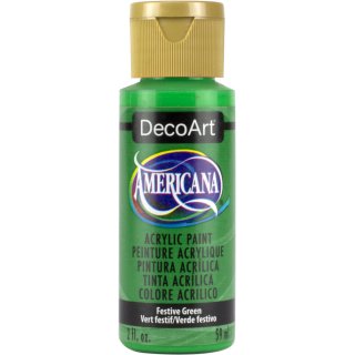 DecoArt Americana Acrylic Paint - Festive Green