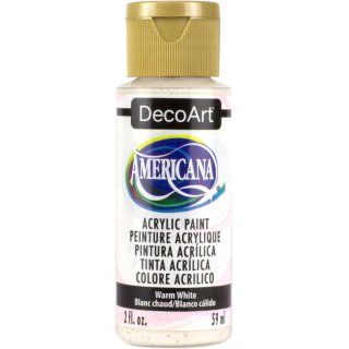 DecoArt Americana Acrylic Paint - Warm White