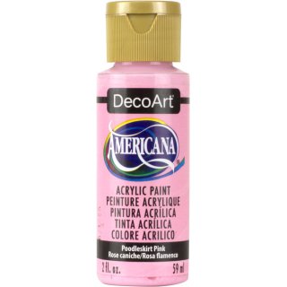 DecoArt Americana Acrylic Paint - Poodleskirt Pink