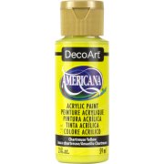 DecoArt Americana Acrylic Paint - Chartreuse Yellow