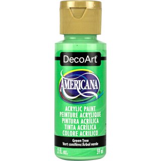 DecoArt Americana Acrylic Paint - Green Tree