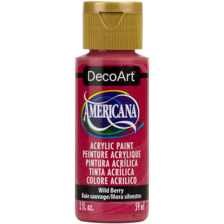 DecoArt Americana Acrylic Paint - Wild Berry