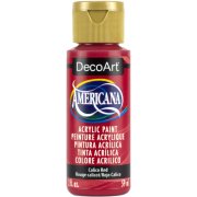 DecoArt Americana Acrylic Paint - Calico Red