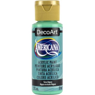 DecoArt Americana Acrylic Paint - Sea Aqua