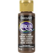 DecoArt Americana Acrylic Paint - Dark Chocolate