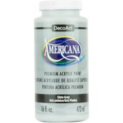 DecoArt Americana Acrylic Paint 16oz - Slate Grey