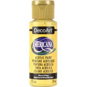 DecoArt Americana Acrylic Paint - Moon Yellow