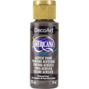 DecoArt Americana Acrylic Paint - Charcoal Grey