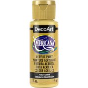 DecoArt Americana Acrylic Paint - Yellow Ochre