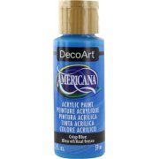 DecoArt Americana Acrylic Paint - Crisp Blue