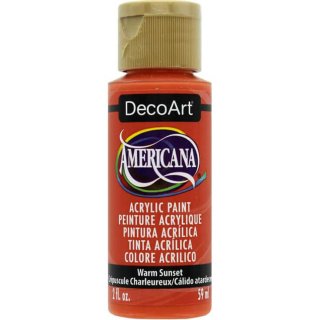 DecoArt Americana Acrylic Paint - Warm Sunset