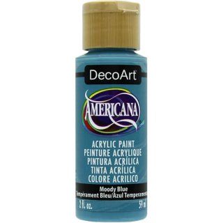 DecoArt Americana Acrylic Paint - Moody Blue
