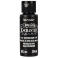 DecoArt Americana Enchanted Paint - Ultra Black Basecoat