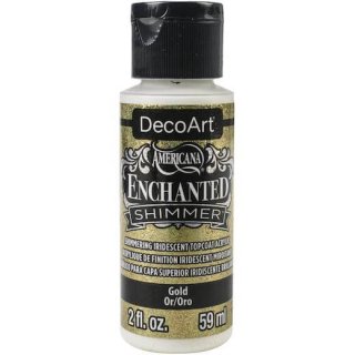 DecoArt Americana Enchanted Shimmer Paint - Gold