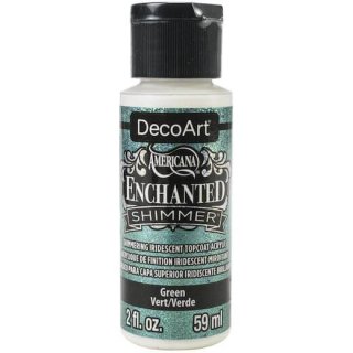 DecoArt Americana Enchanted Shimmer Paint - Green