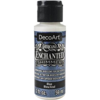 DecoArt Americana Enchanted Shimmer Paint - Blue