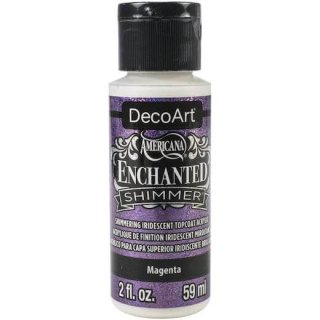 DecoArt Americana Enchanted Shimmer Paint - Magenta
